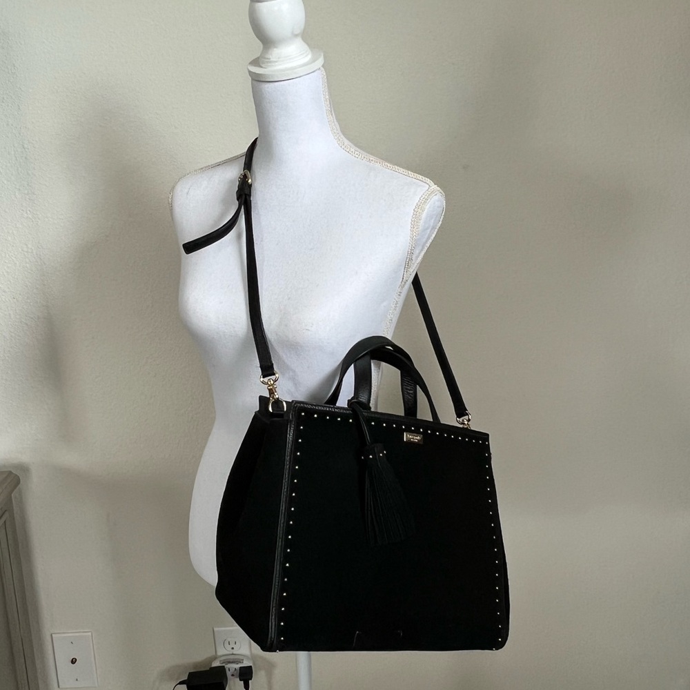 Black Kate Spade Tote Bag